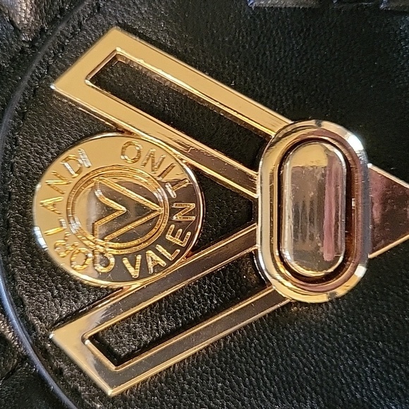 Valentino Orlandi Black Quilted Women's Bag NWT - Picture 2 of 8